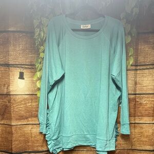 🆕Teal Long Sleeve Women's Top
